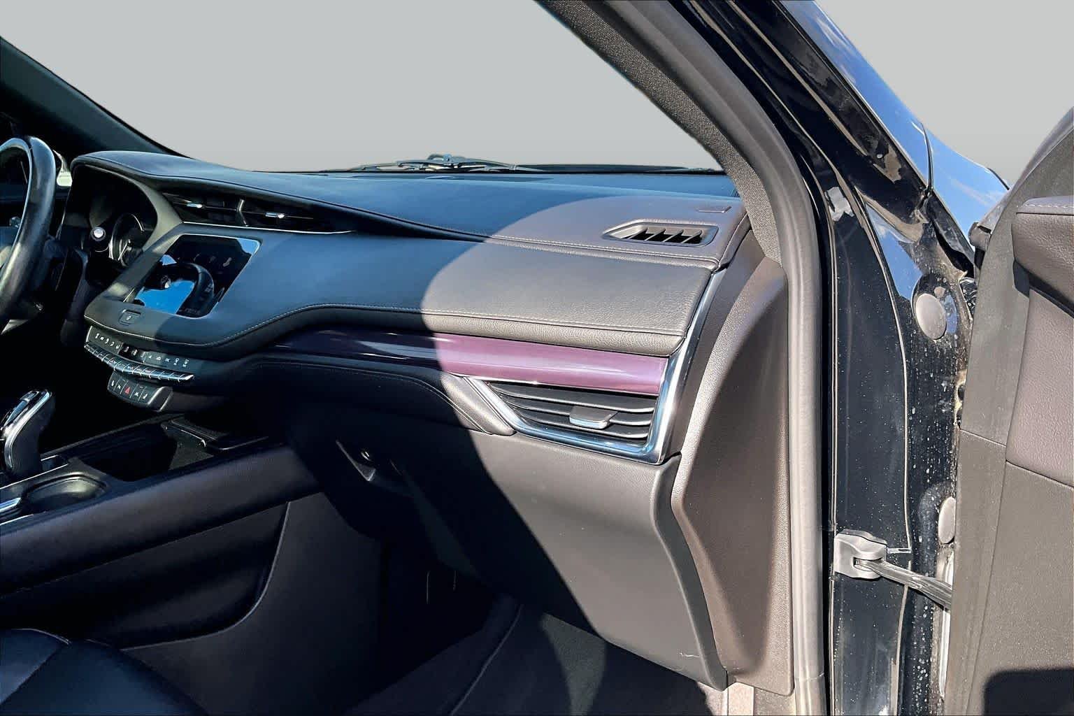 Used 2023 Stellar Black Metallic Cadillac FWD Luxury image 33
