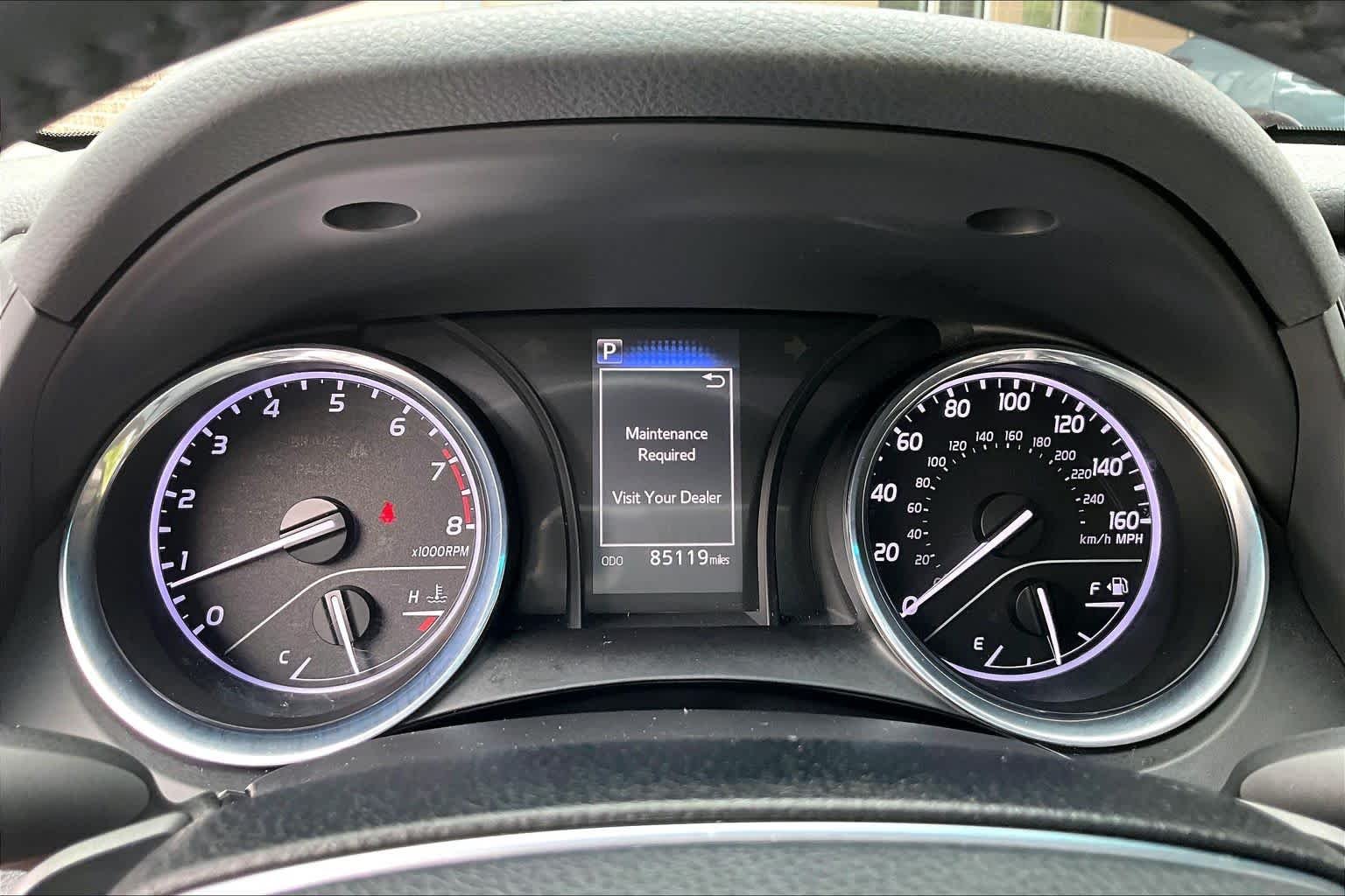 Used 2020 Midnight Black Metallic Toyota SE image 25