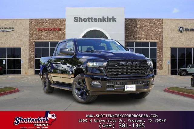New 2026 Diamond Black Crystal Pearl-Coat Exterior Paint RAM Express image 1