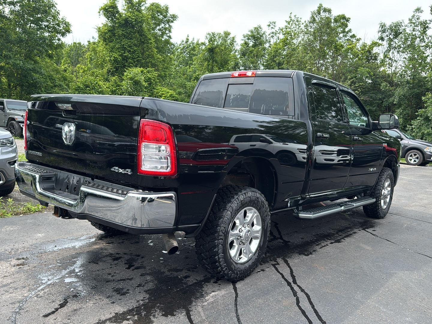 Used 2019 Diamond Black Crystal Pearlcoat Ram Big Horn image 3