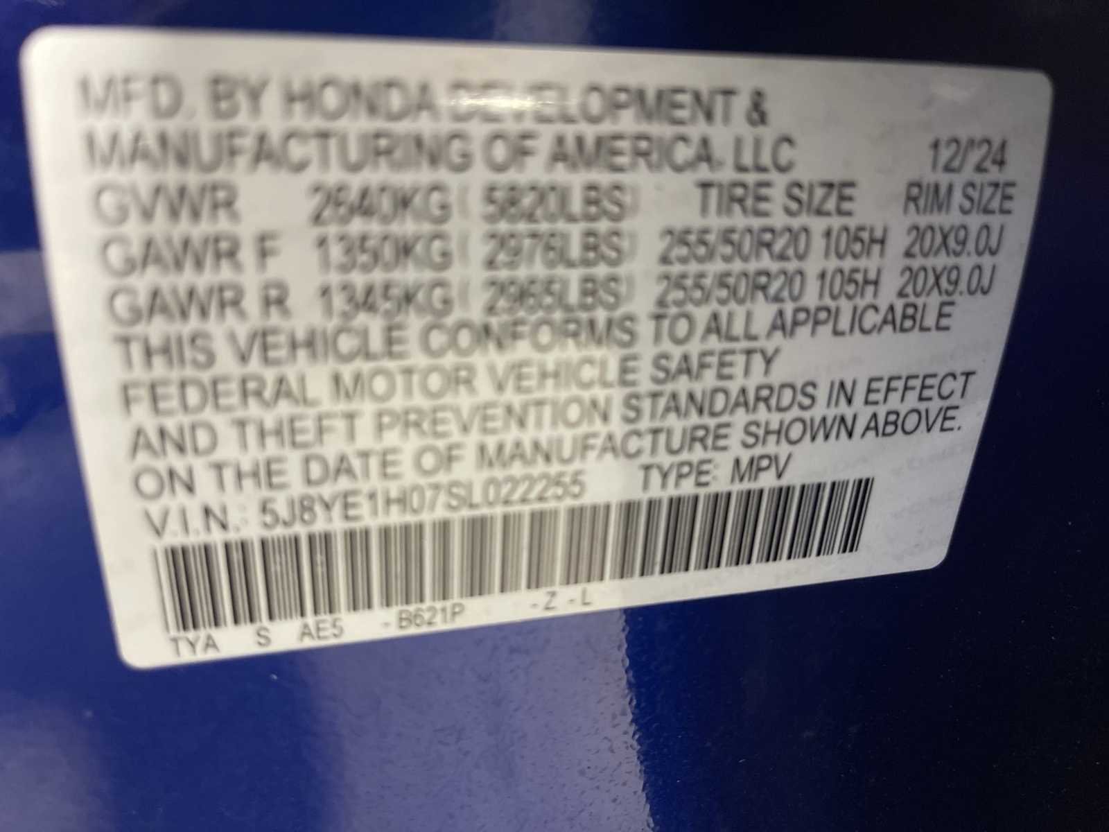 Certified Used 2025 Apex Blue Pearl Acura w/A-Spec Package image 21