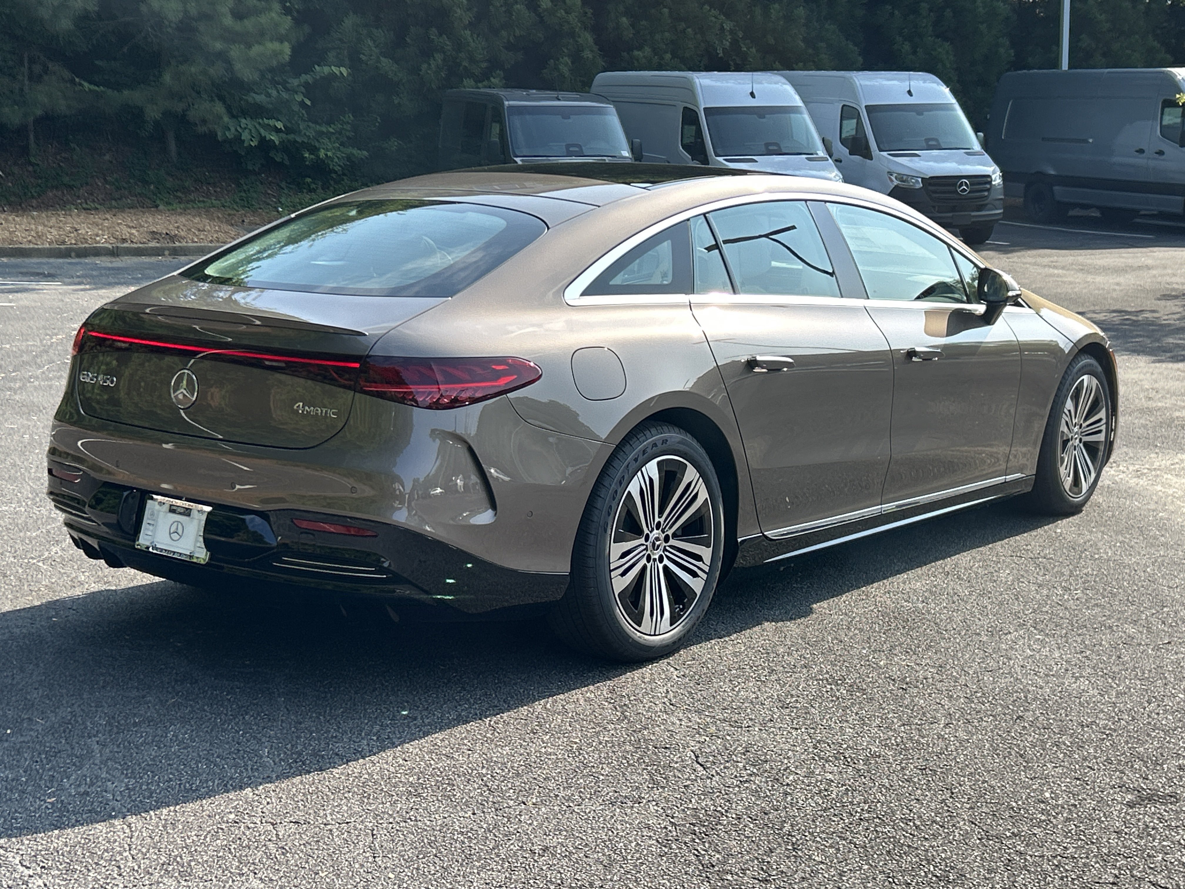 New 2026 Sonoran Brown Metallic Mercedes-Benz EQS 450 4MATIC® Sedan image 6