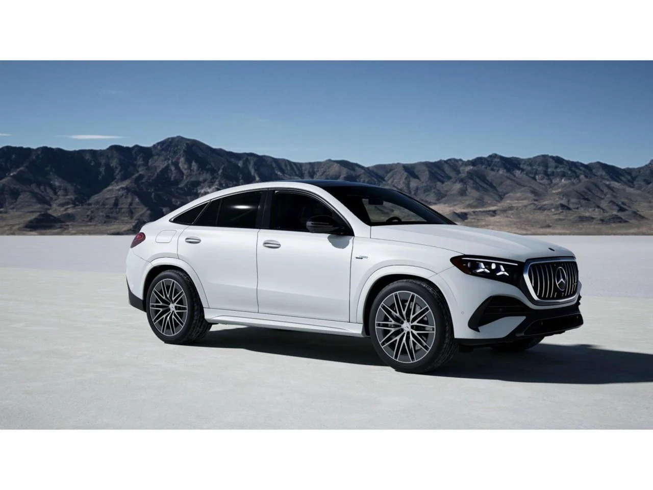 New 2027 MANUFAKTUR Moonlight White Metallic Mercedes-Benz AMG® GLE 53e 4MATIC+ Coupe image 12