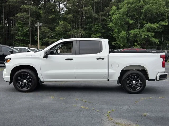 Used 2023 Chevrolet Silverado 1500 Custom with VIN 1GCPABEK4PZ106281 for sale in Little Rock