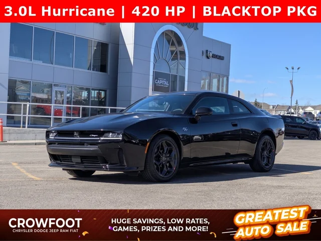 2026 Dodge Charger R/T - - Blacktop Pkg - Driver Convenience Grp - Alpine Audio - 20 Black Wheels & More!