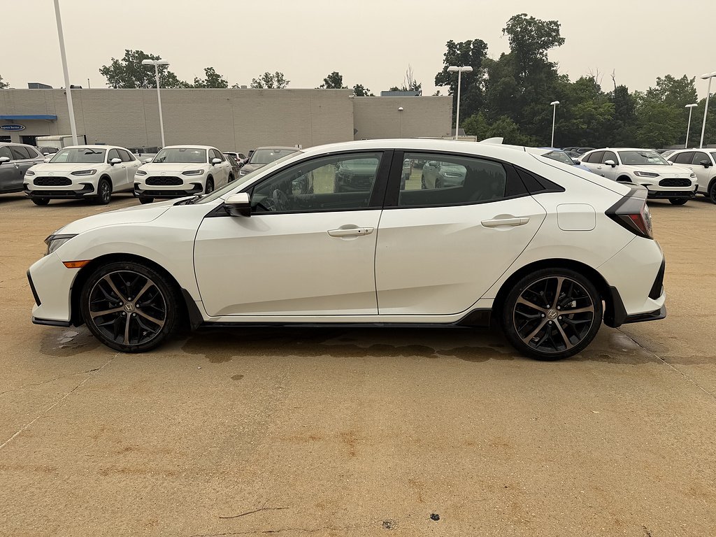 Certified Used 2021 Platinum White Pearl Honda Sport image 3