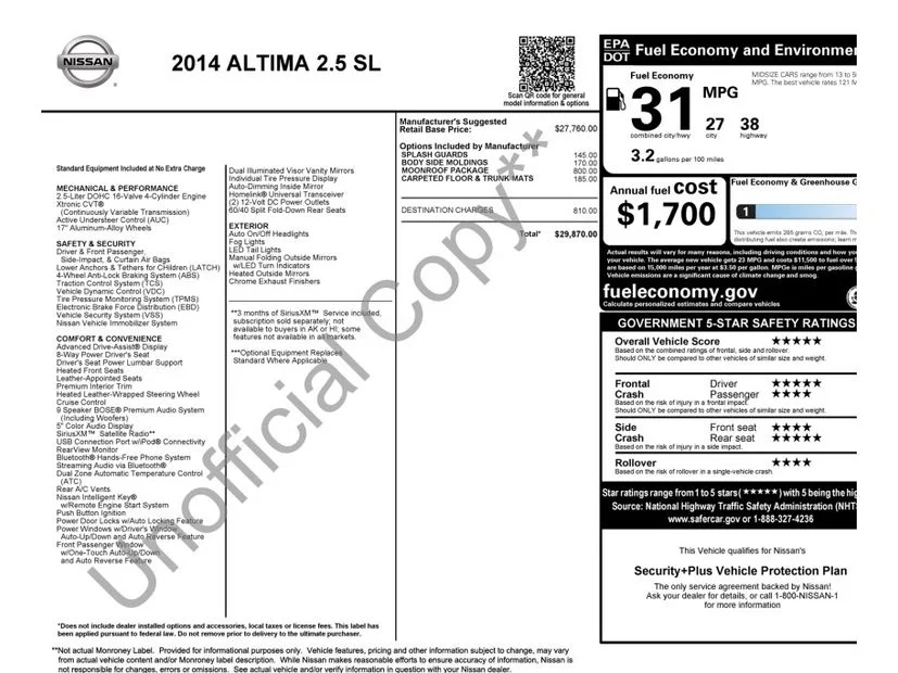 Used 2014 Nissan Altima SL with VIN 1N4AL3AP0EC168872 for sale in Champaign, IL