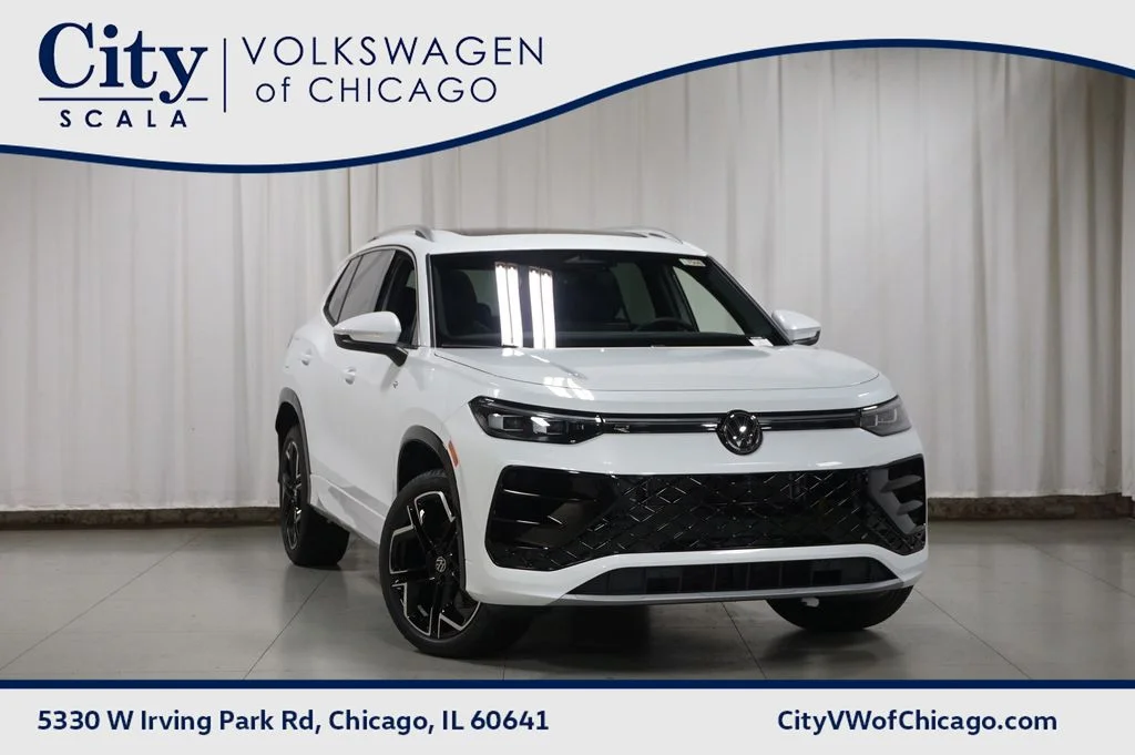 New 2026 Opal White Volkswagen 2.0T SEL R-Line Turbo image 1