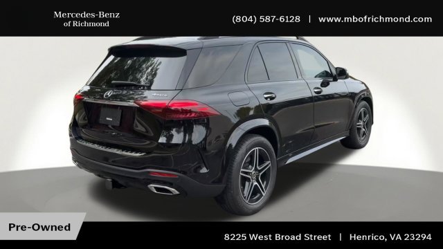 Certified Used 2025 Black Mercedes-Benz GLE 450e image 2
