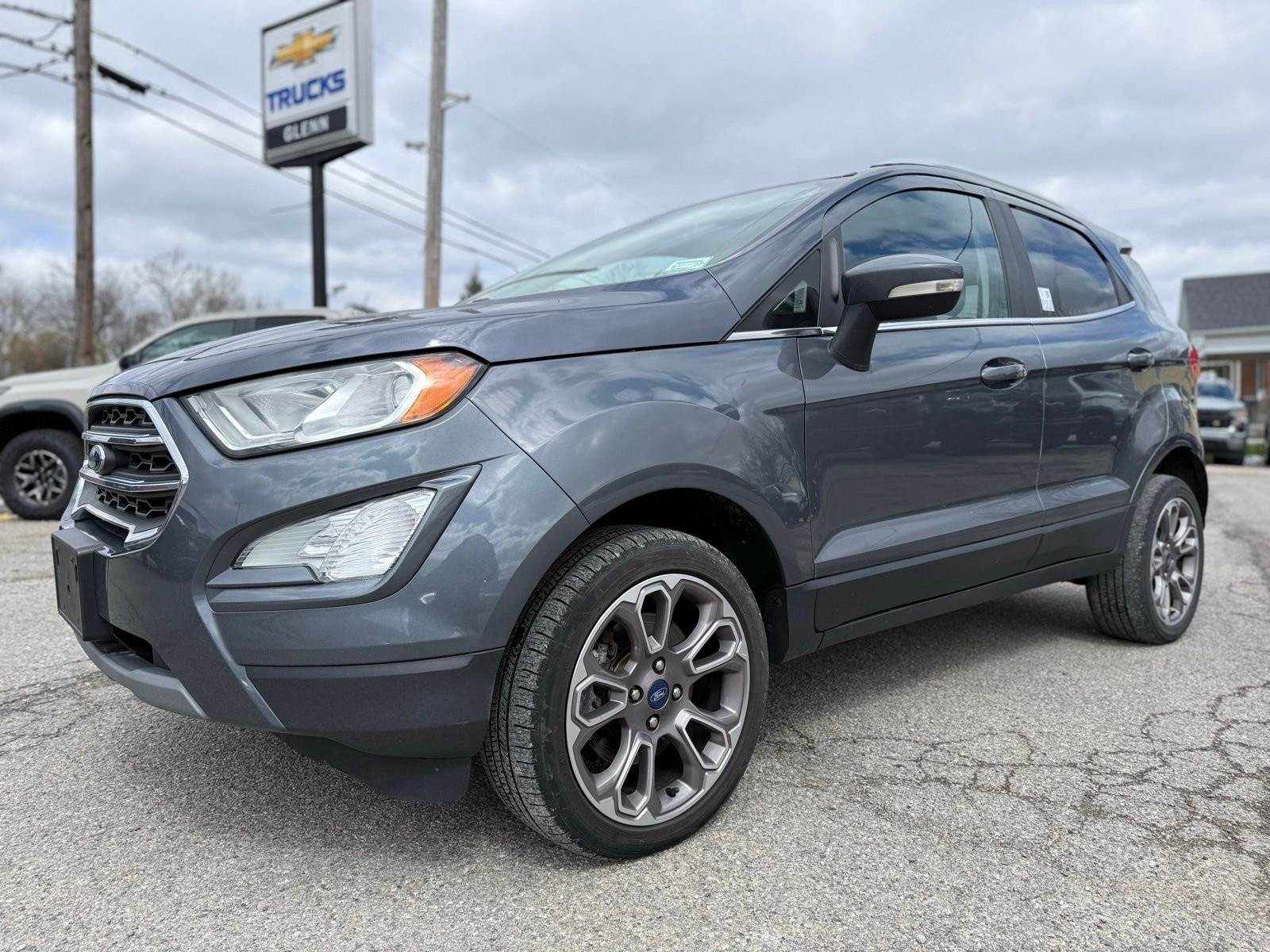 Used 2020 Ford Ecosport Titanium with VIN MAJ6S3KL7LC325640 for sale in Eminence, KY