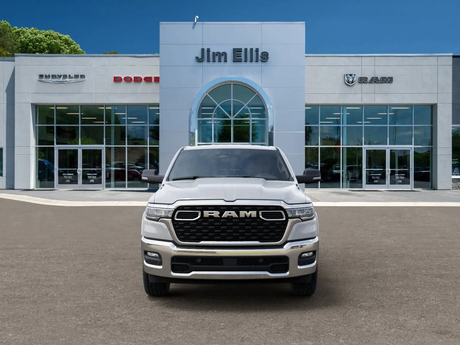 New 2026 Bright White Clearcoat RAM Big Horn image 6
