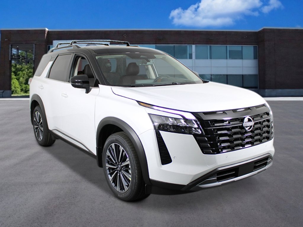 New 2026 Everest White Pearl Tricoat/Super Black Nissan Platinum image 7