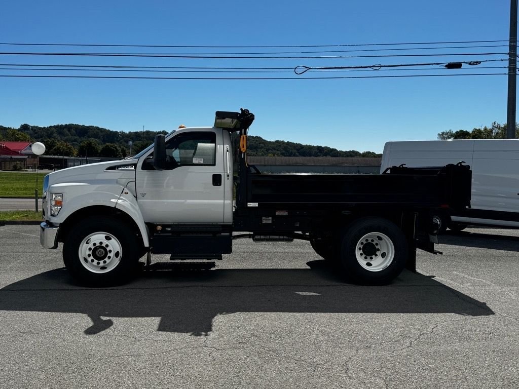 New 2025 Oxford White Ford F-650 SD Gas Straight Frame image 8