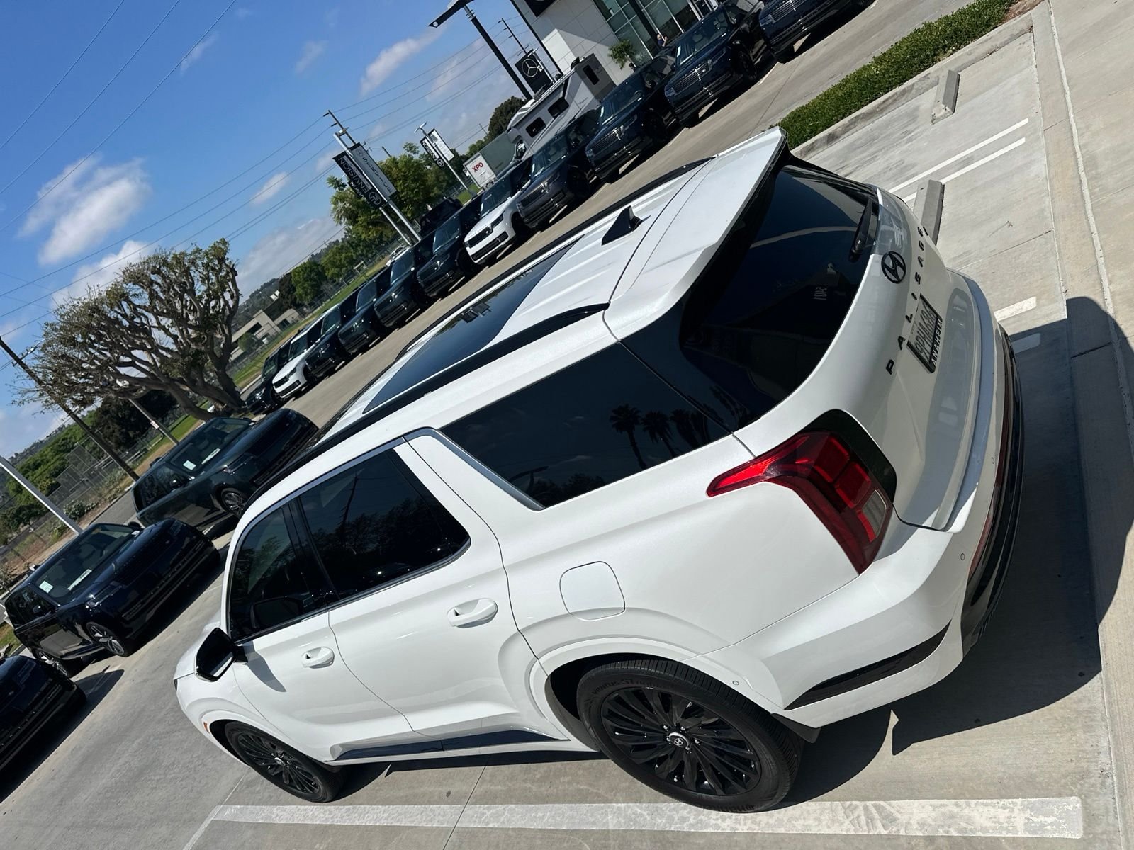 Used 2025 Hyper White Hyundai Calligraphy Night Edition image 5