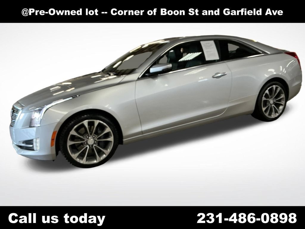 Used 2017 RADIANT SILVER METALLIC Cadillac Luxury AWD image 1