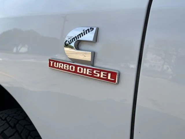 Used 2024 Bright White Clearcoat Ram SLT image 12