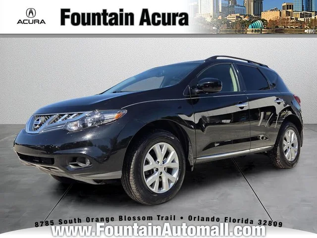 2014 NISSAN MURANO FWD 4DR SL