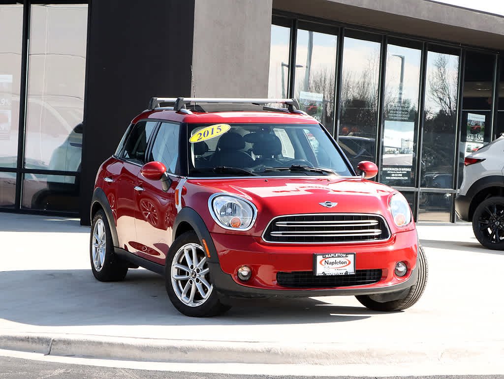 Used 2015 MINI Countryman Countryman with VIN WMWZB3C55FWR42803 for sale in Naperville, IL