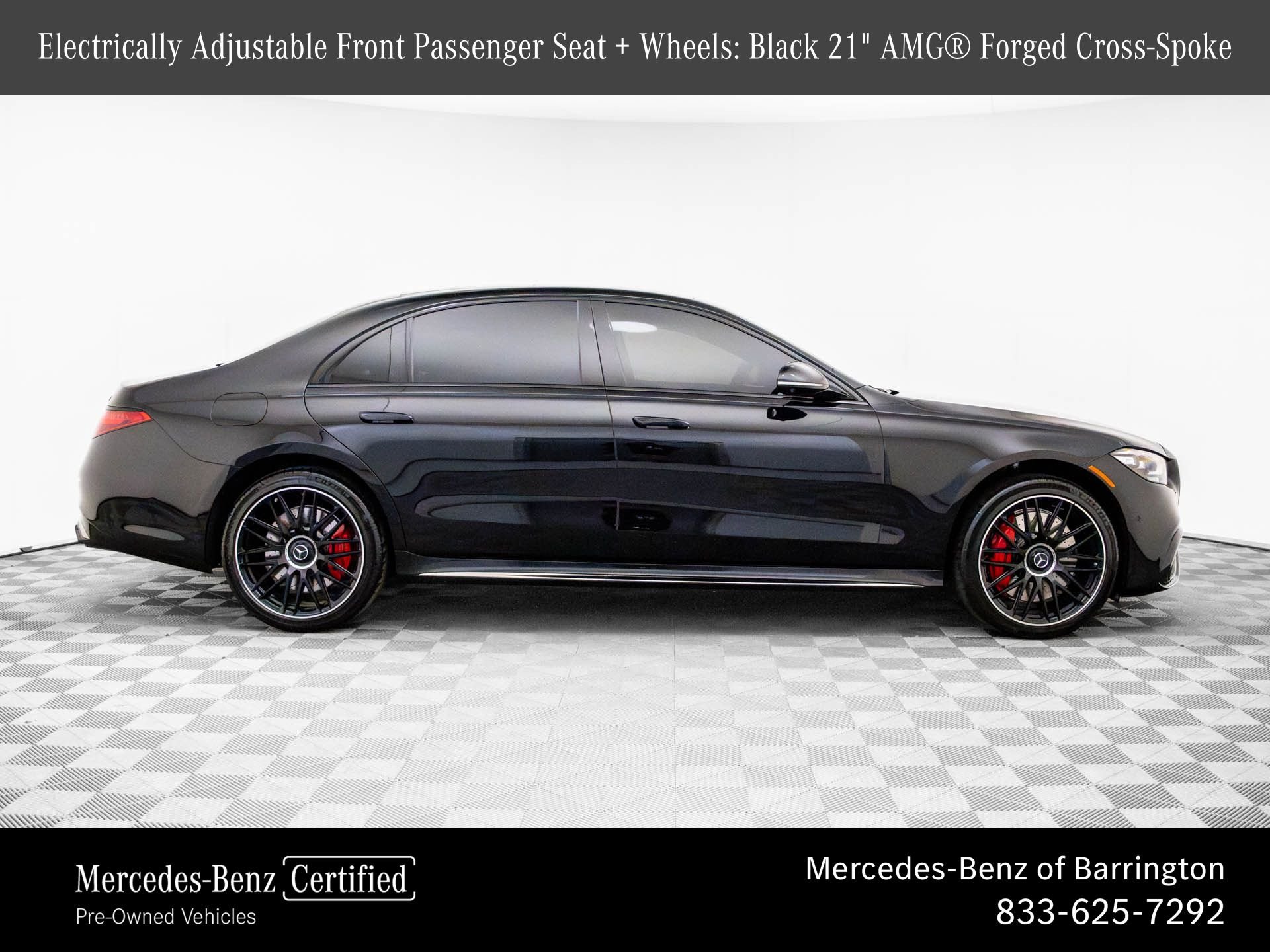 Certified Used 2025 Black Mercedes-Benz S 63 E AMG® image 6