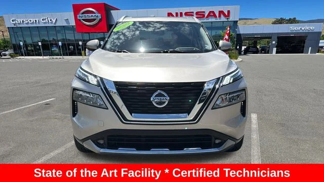 Certified Used 2021 Gold Nissan Platinum image 8
