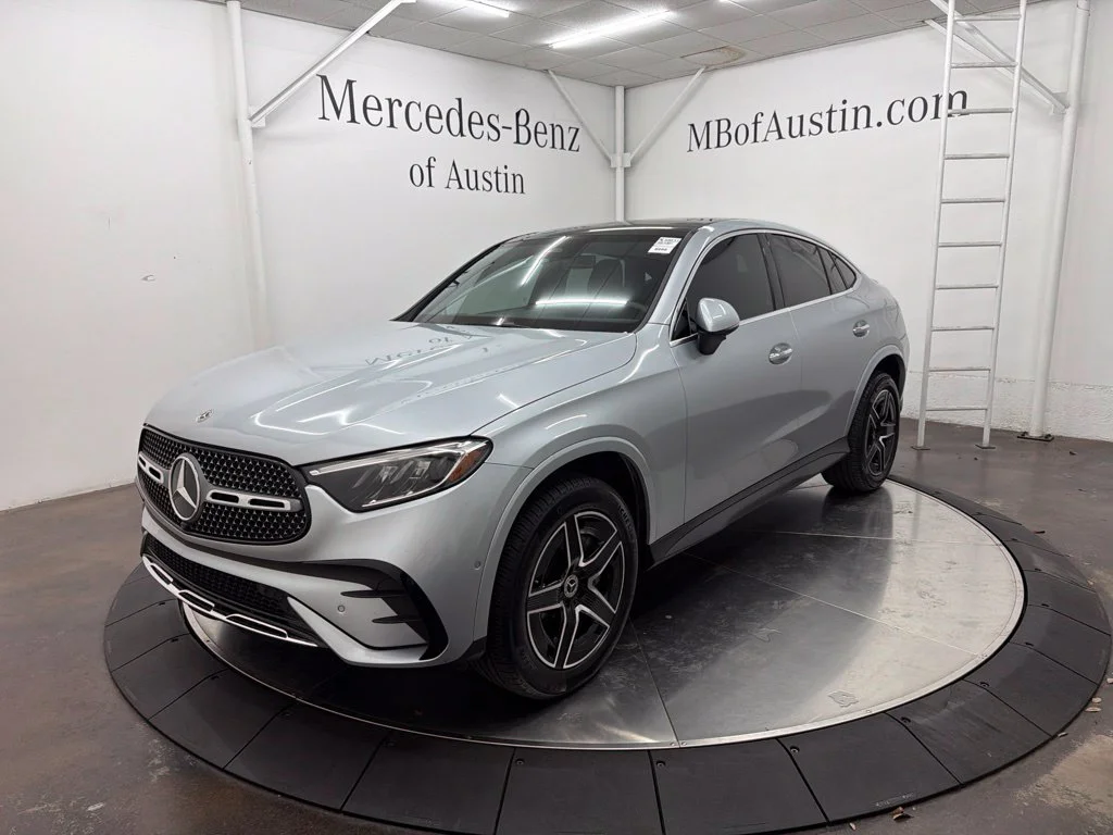 Certified Used 2026 Silver Mercedes-Benz GLC 300 Coupe image 3