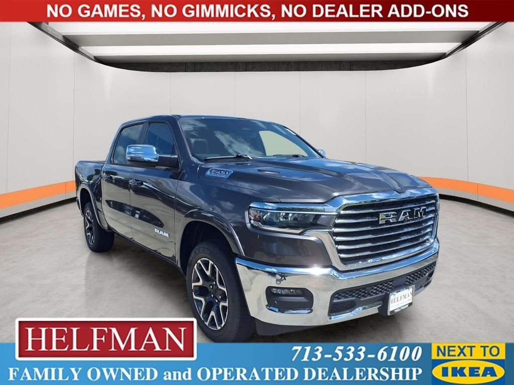 New 2026 Granite Crystal Metallic Clear-Coat Exterior Paint RAM Laramie image 1