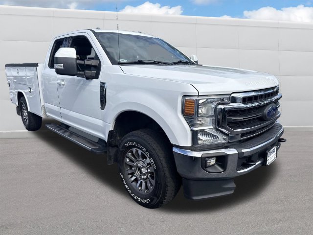 Used 2020 Oxford White Ford Lariat image 8