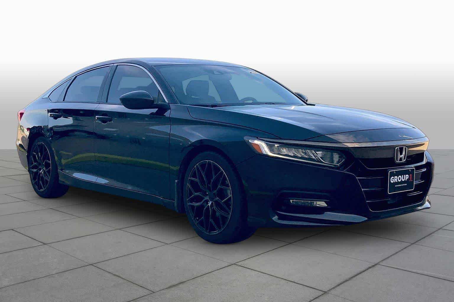 Used 2019 Crystal Black Pearl Honda Sport 1.5T image 3