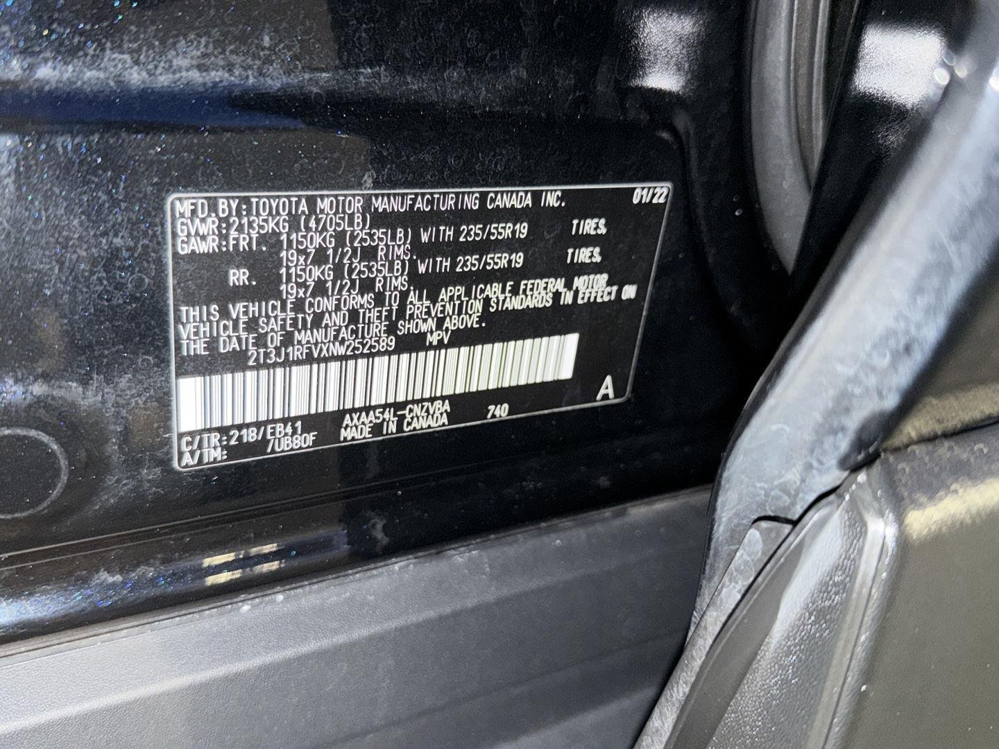 Used 2022 Midnight Black Metallic Toyota Adventure image 41