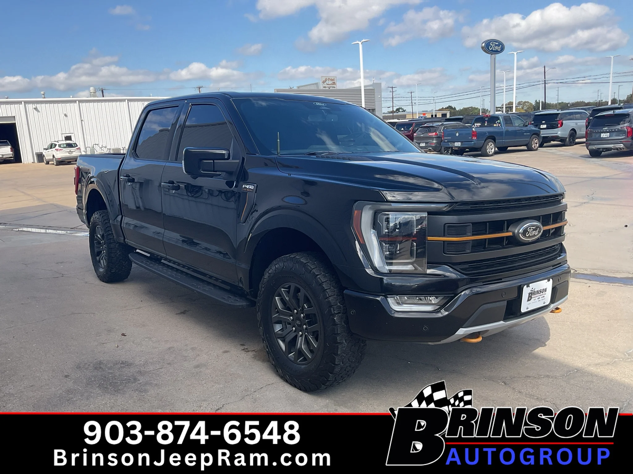 Used 2021 Agate Black Metallic Ford Tremor image 3