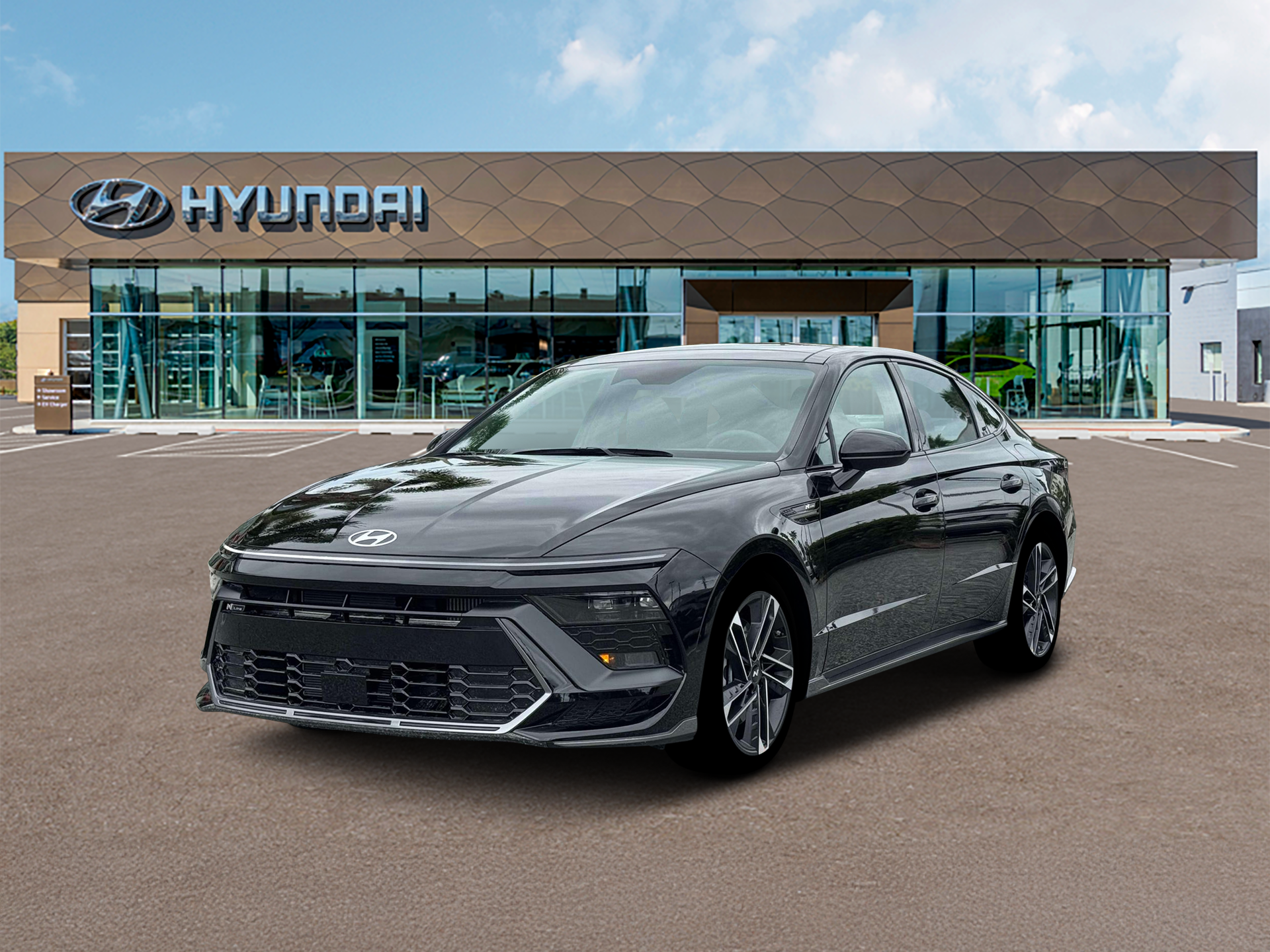 New 2026 Abyss Black Hyundai N Line image 1