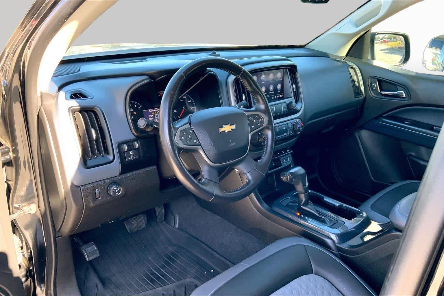 Certified Used 2021 Black Chevrolet 2WD Z71 image 16