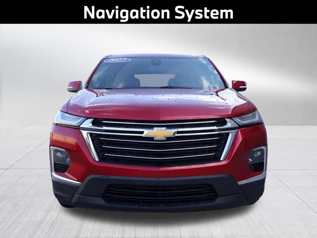 Used 2023 Chevrolet Traverse 1LT with VIN 1GNEVGKW1PJ140832 for sale in Kansas City