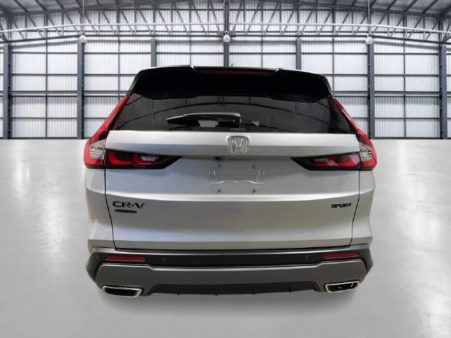 New 2027 Solar Silver Metallic Honda Sport-L Hybrid AWD image 4