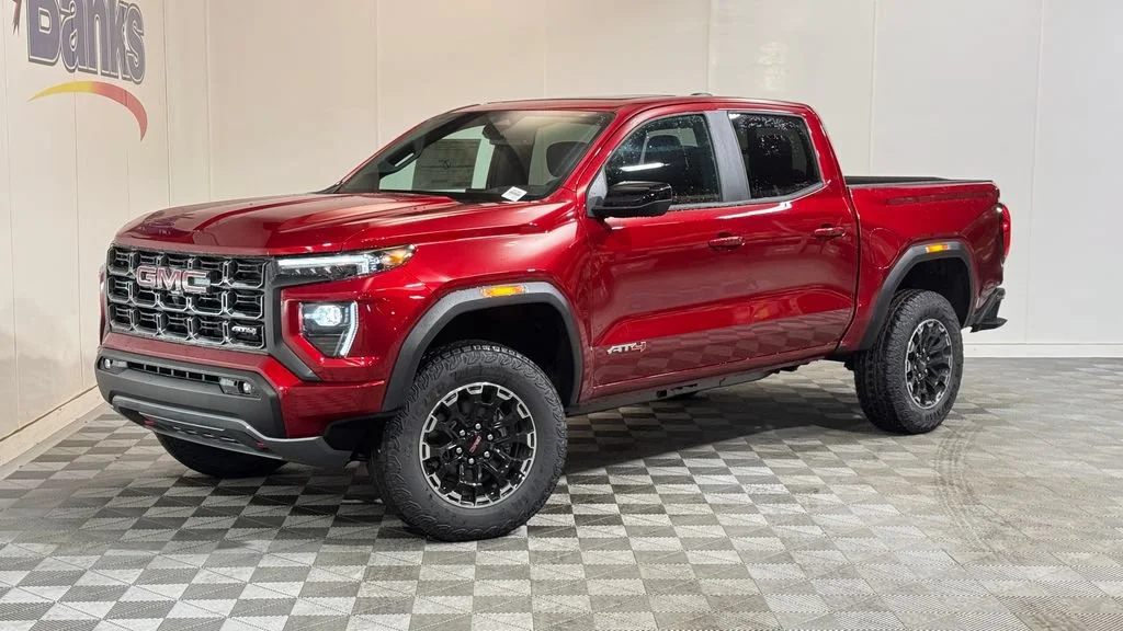 New 2026 Volcanic Red Tintcoat GMC AT4 image 2