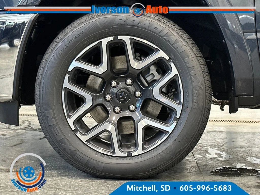 New 2026 Forged Blue Metallic Exterior Paint RAM Laramie image 9