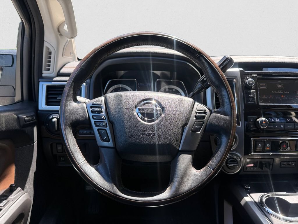 Used 2019 Black Nissan Platinum Reserve image 12