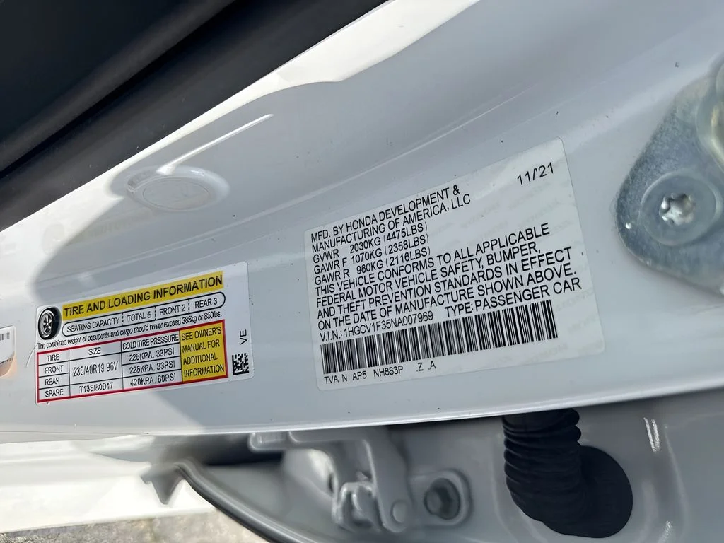 Used 2022 White Honda Sport image 33