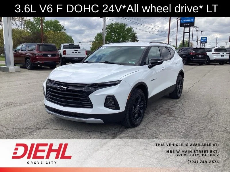 Used 2021 White Chevrolet LT image 3