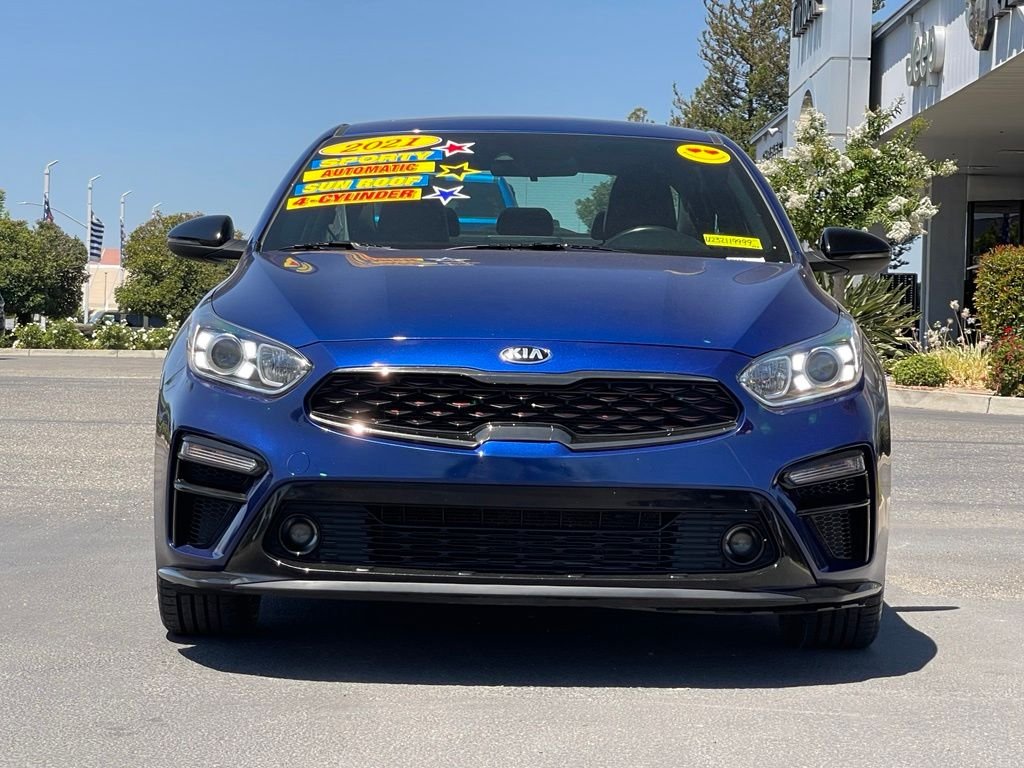 Used 2021 Kia Forte GT-Line with VIN 3KPF34AD4ME408542 for sale in Turlock, CA