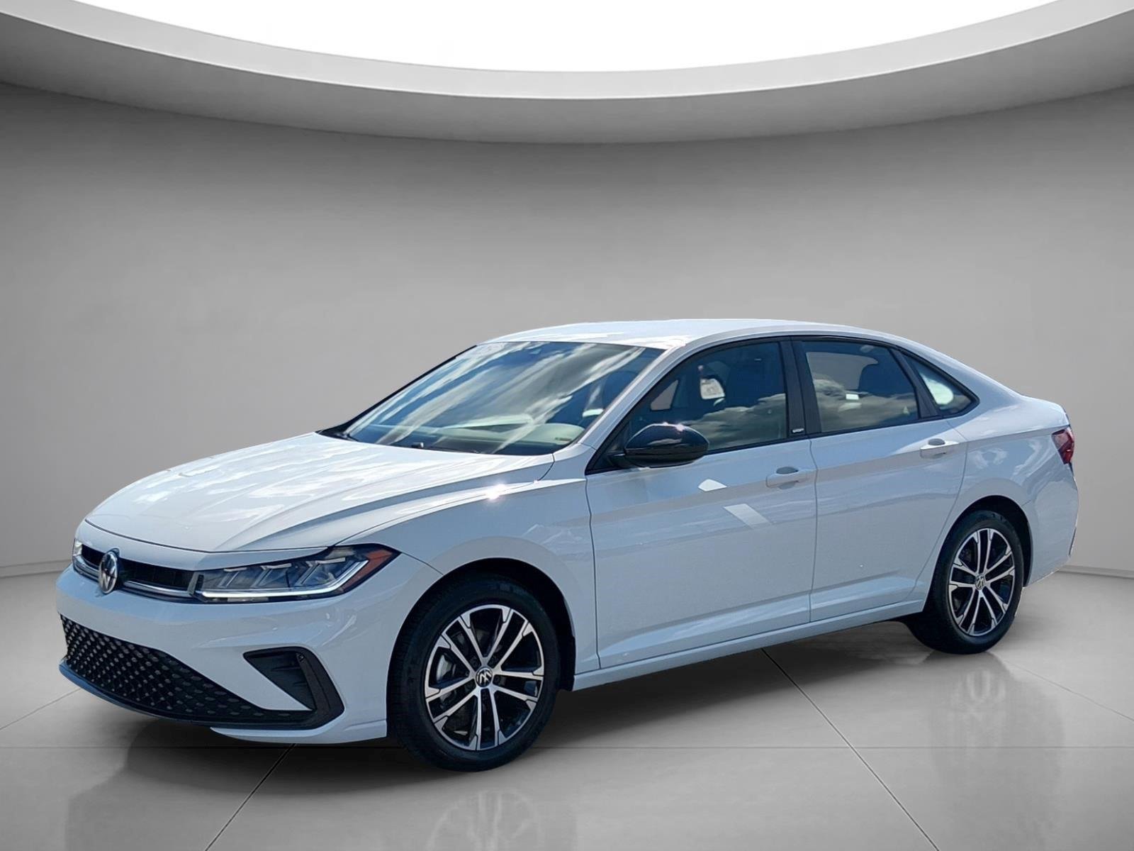 Used 2025 Pure White Volkswagen Sport image 1