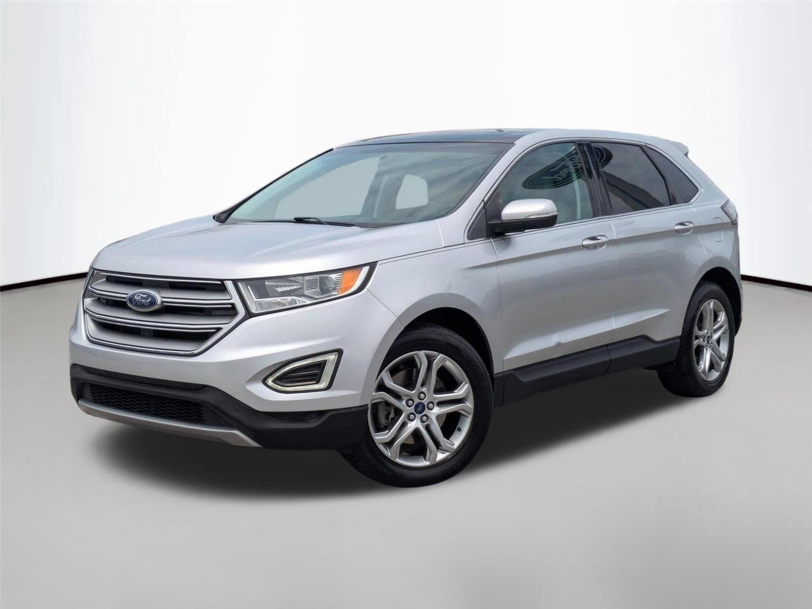 Used 2015 Ingot Silver Metallic FORD  image 1
