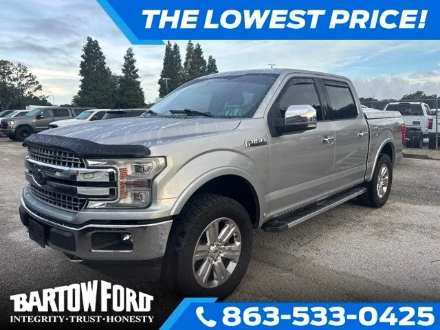 Used 2020 Silver Ford Lariat image 1