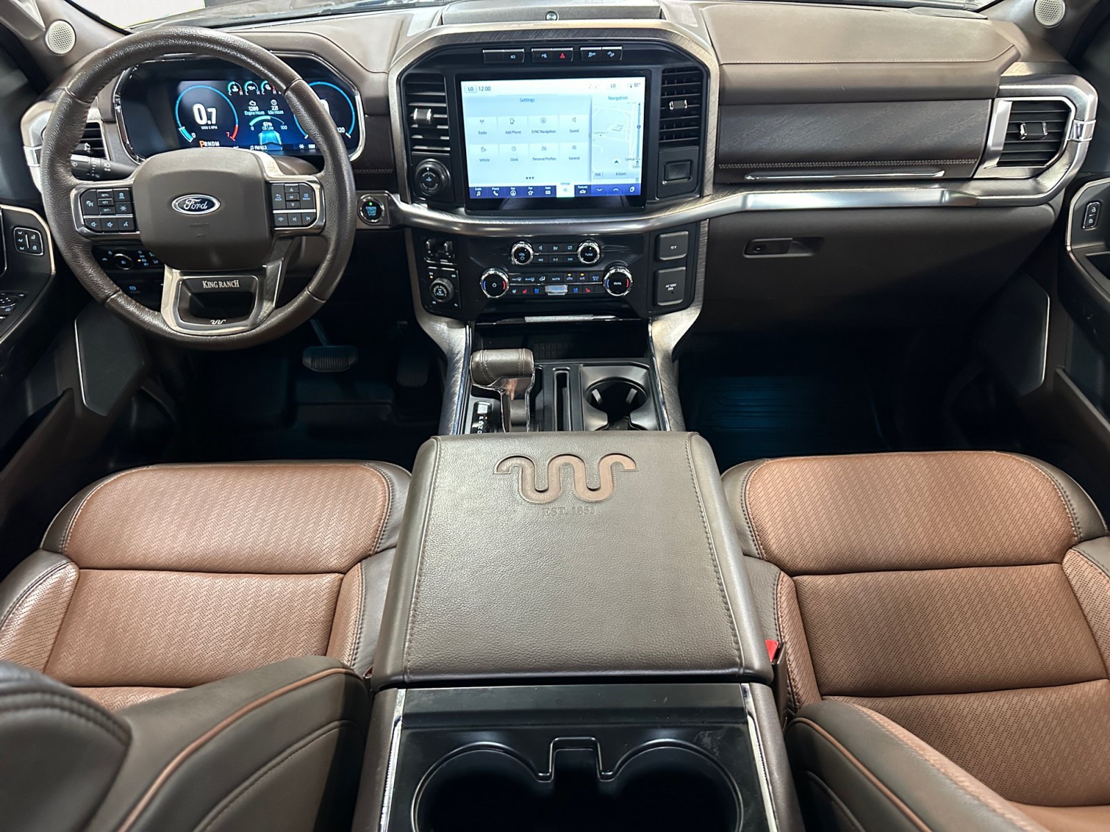 Used 2022 Stone Gray Metallic Ford King Ranch image 3