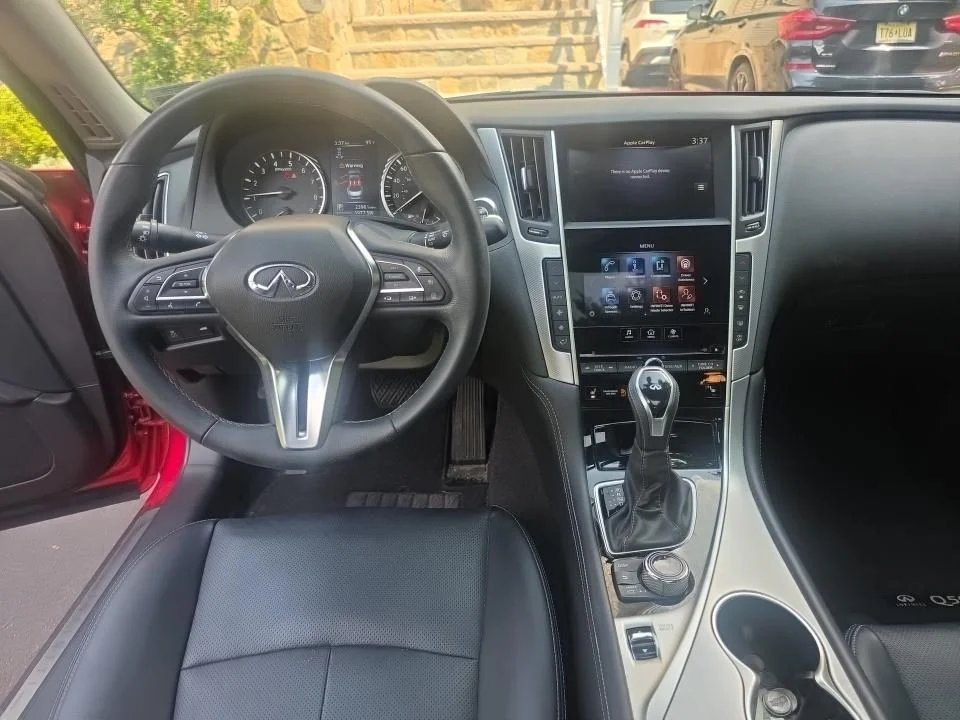 Certified Used 2023 Red INFINITI LUXE image 7
