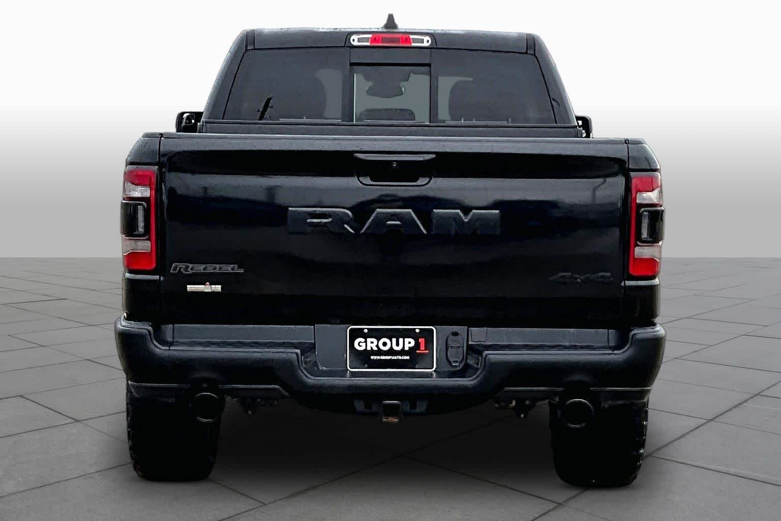 Used 2020 Diamond Black Crystal Pearlcoat Ram Rebel image 5