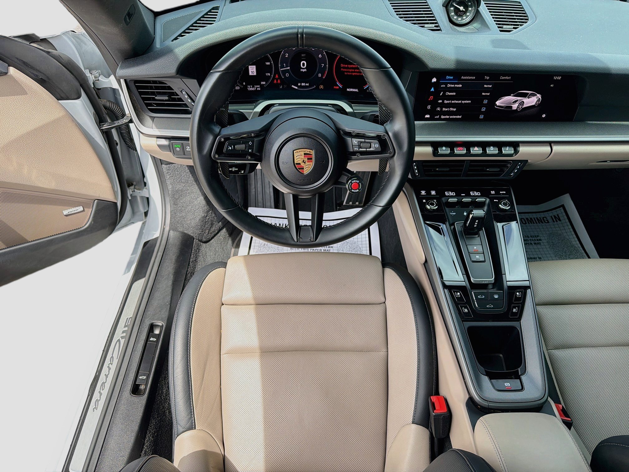 Used 2025 White Porsche Carrera image 16
