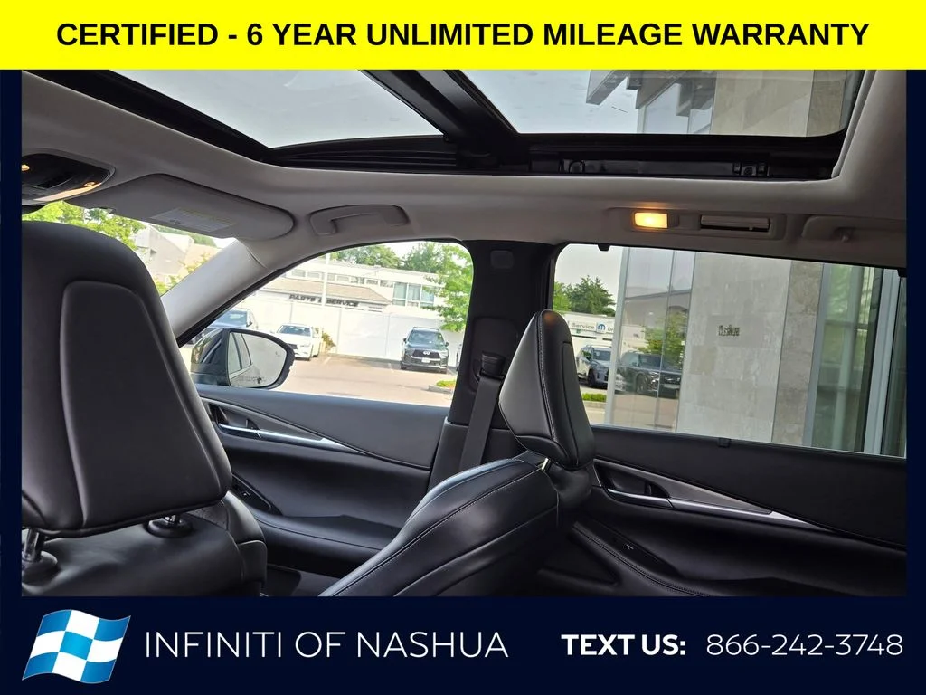 Certified Used 2023 Black INFINITI LUXE image 12