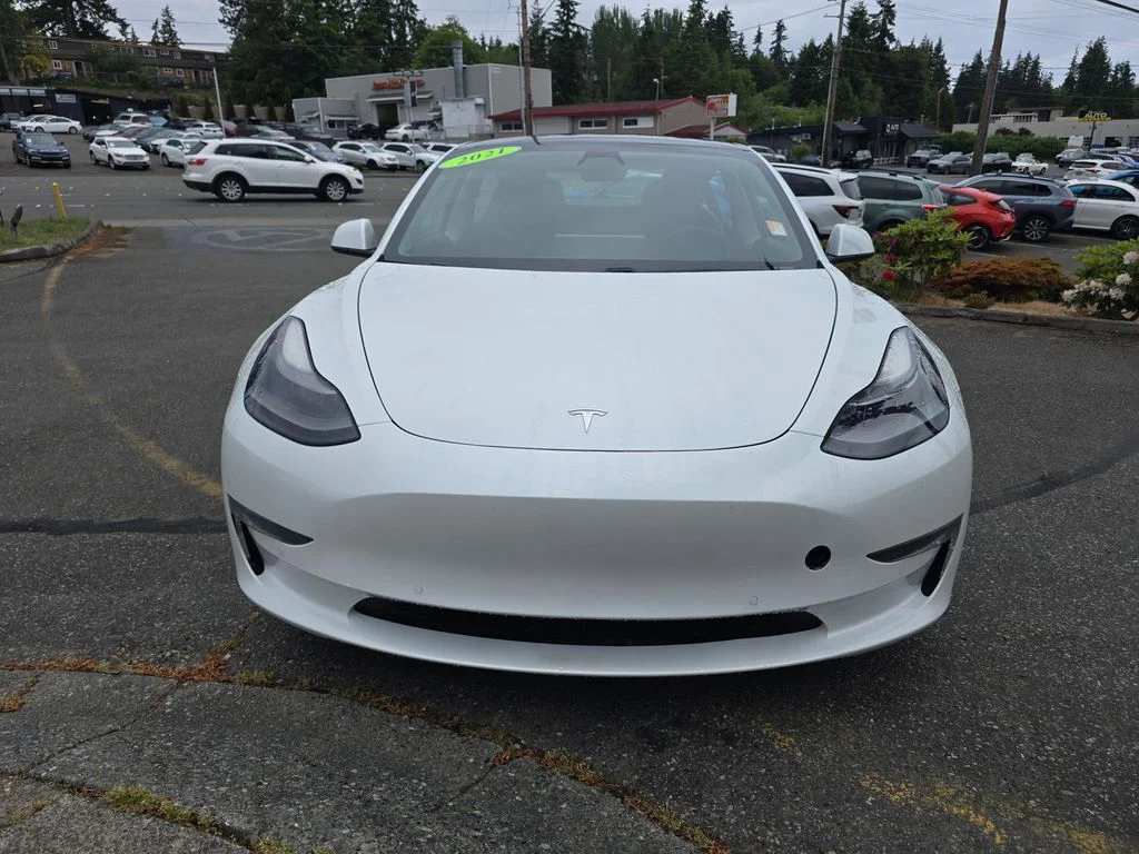 Used 2021 Tesla Model 3 Base with VIN 5YJ3E1EC9MF914553 for sale in North Bend, WA