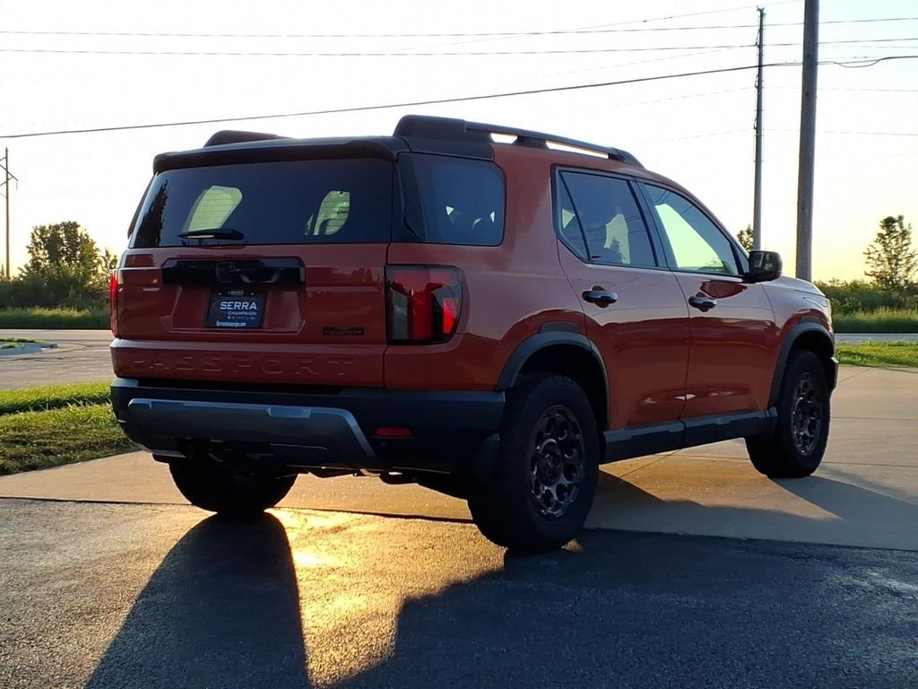 New 2026 Sunset Orange Honda TrailSport Elite Blackout image 13